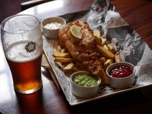 Homemade Beer Battered Fish & Chips Recipe | Rustle Up