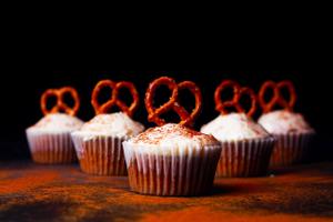 Salted Caramel Pretzel Cupcakes Recipe | Rustle Up