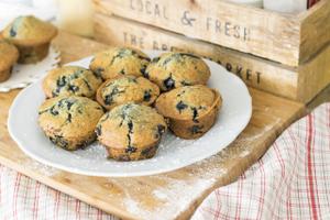 Healthy Blueberry Muffins Recipe | Rustle Up