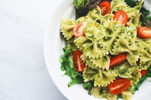 Homemade Pesto Pasta Salad Recipe | Rustle Up