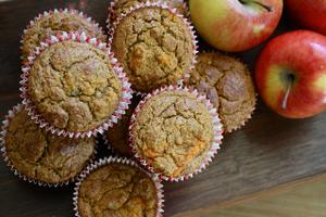 Carrot & Cinnamon Apple Muffins Recipe | Rustle Up