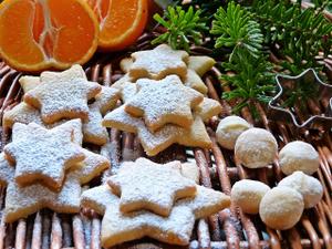 Shortbread Biscuit Stars Recipe | Rustle Up