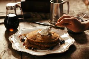 Cinnamon Pecan Waffles Recipe | Rustle Up
