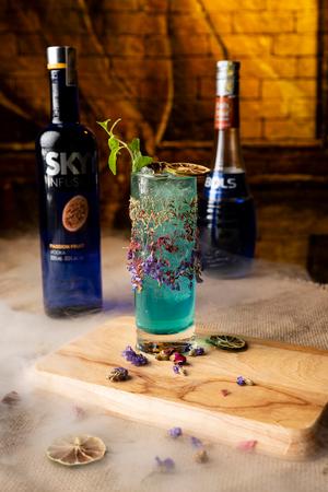 Blue Lagoon Cocktail Recipe | Rustle Up