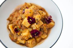 Saag Aloo Potato Salad Recipe | Rustle Up