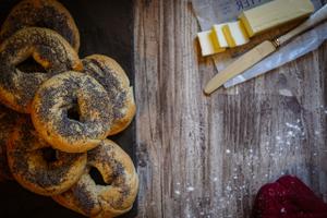 Poppy Seed Bagels Recipe | Rustle Up