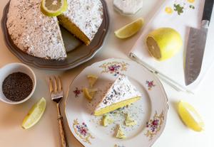 Lemon Sponge Cake Recipe | Rustle Up