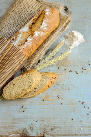 Seeded Granary Baguette Recipe | Rustle Up