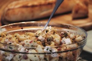 Potato Salad with Feta Recipe | Rustle Up