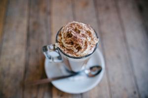 Classic Hot Chocolate with Cream Recipe | Rustle Up