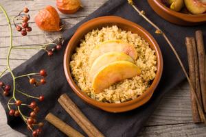 Spiced Cinnamon & Apple Quinoa Recipe | Rustle Up