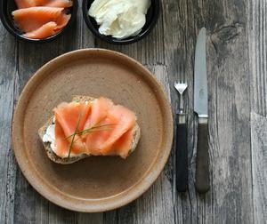 Smoked Salmon & Cream Cheese Toast Recipe | Rustle Up