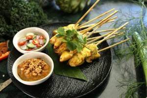 Satay Chicken Skewers Recipe | Rustle Up