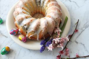 Luscious Lemon & Blueberry Bundt Cake Recipe | Rustle Up