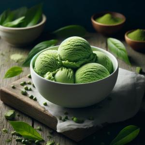 Matcha Green Tea Ice Cream Recipe | Rustle Up