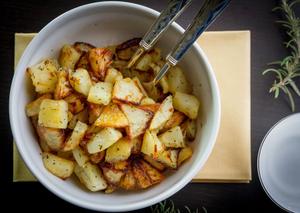 Golden Roasted New Potatoes Recipe | Rustle Up