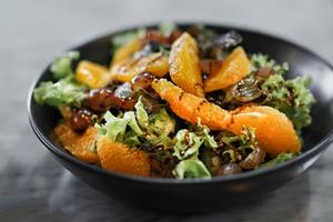 Citrus & Grape Side Salad with Balsamic Glaze Recipe | Rustle Up