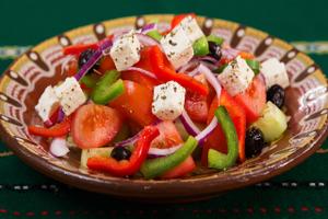Fresh Feta Salad Recipe | Rustle Up