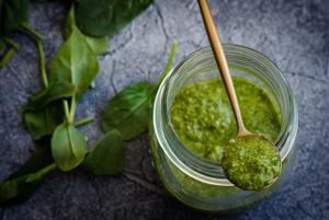 Homemade Basil Pesto Recipe | Rustle Up