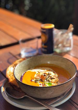 Spicy Roasted Pumpkin Soup Recipe | Rustle Up